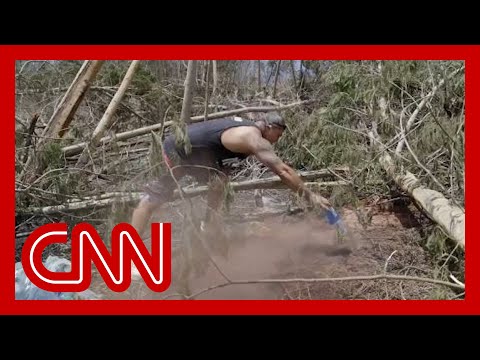 See Maui volunteers dousing hot spots with bottled water