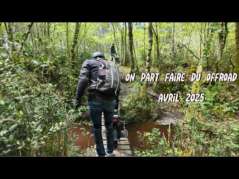 Balade en off road avec Brice et Marc avril 2025
