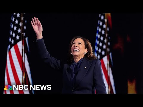 Harris accepts Democratic presidential nomination 'on behalf of the people'