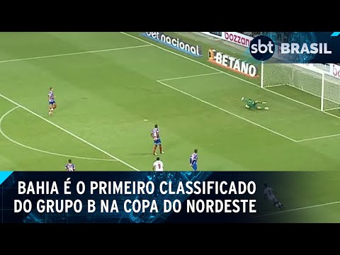 Liderança do grupo A na Copa do Nordeste têm disputa acirrada | SBT Brasil (21/03/24)