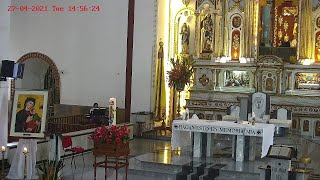 Transmisión Eucaristía Martes 27 de Abril 2021-3:00 PM- Basílica del Señor de los Milagros