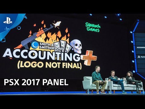 Accounting+ - PSX 2017 Panel with Justin Roiland and William Pugh | PS VR