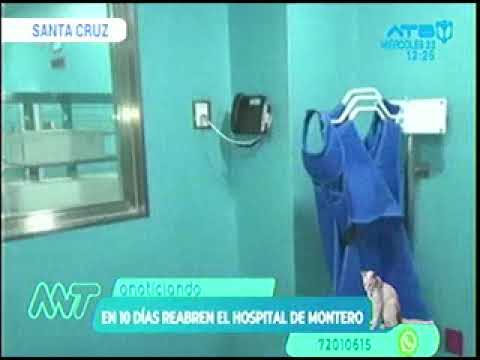 23032022 EN 10 DIAS SE REALIZARÁ LA REAPERTURA EL HOSPITAL DE MONTERO OSCAR URENDA