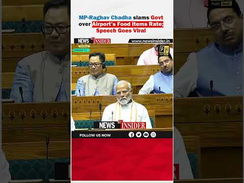 Very High cost price of food and normal water bottle in Airport big speech on parliament