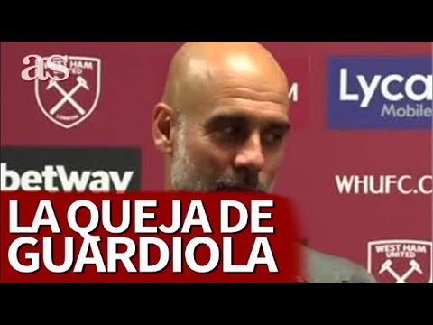 GUARDIOLA se QUEJA en la PREMIER por un aspecto de su PLANTILLA en el MANCHESTER CITY | AS