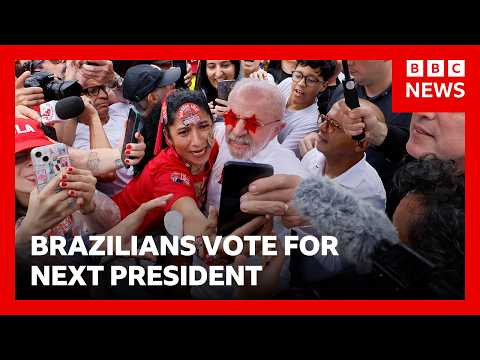 Brazilians vote to choose next president in election run-off | BBC News