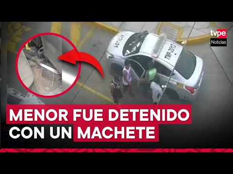 Alianza Lima: presunto barrista fue detenido con un machete en Surco