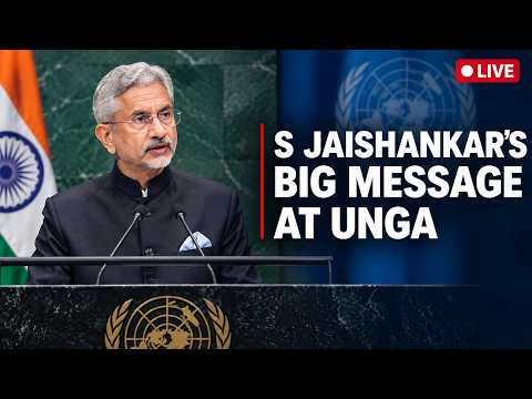 LIVE: Jaishankar Addresses UNGA 81 | India’s Big Message at UN General Assembly | 26 September