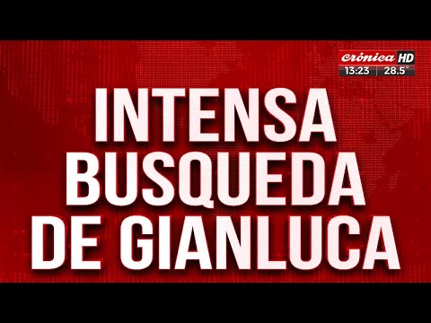 Búsqueda de Gianluca: sospechan que este en la Triple Frontera