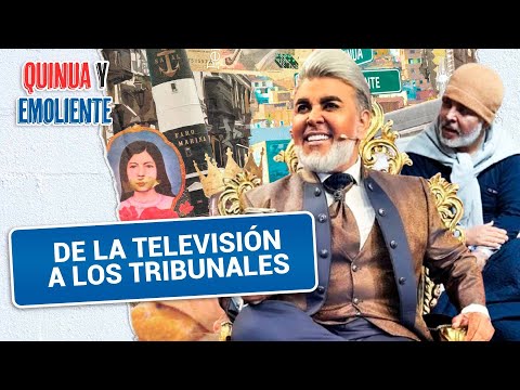 ANDRÉS HURTADO CHIBOLÍN ES DETENIDO: DE LA TV A LOS TRIBUNALES - QUINUA Y EMOLIENTE