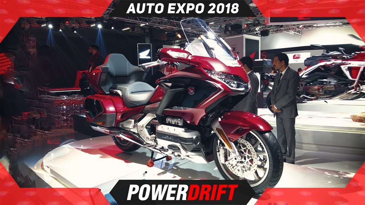 Honda Goldwing @ Auto Expo 2018 : PowerDrift