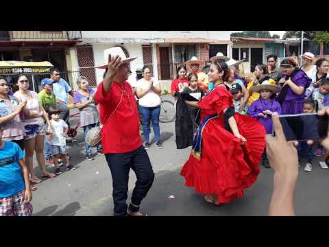 Marimba 19/Folklore y tradición/Sangre Joven Danzando desde la Iglesia del Patrono SnJeronimo Masaya