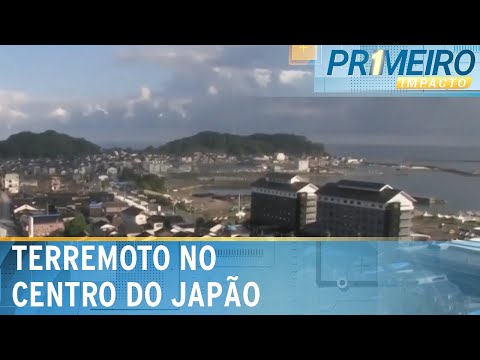 Terremoto de magnitude 5,9 atinge centro do Japão | Primeiro Impacto (03/06/24)