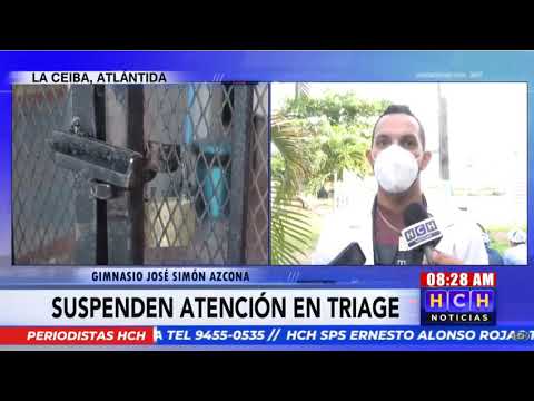 ¡Solo emergencias! se atenderán en el Triage del Gimnasio Simón Azcona, médicos reclaman salario