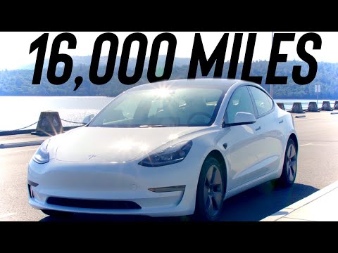 Model 3 RWD 16K Miles Review in 16 Minutes