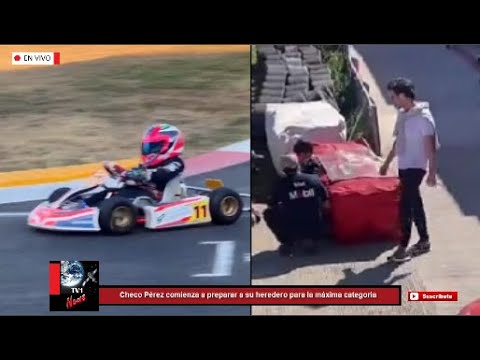 Checo Pérez comienza a preparar a su heredero para la máxima categoría