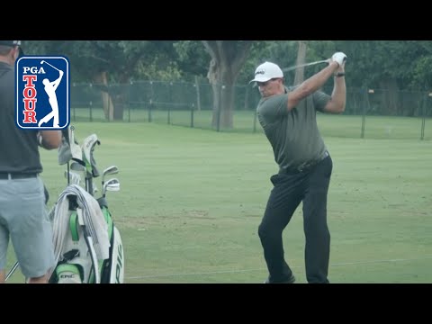 Phil Mickelson?s full range session at the Charles Schwab Challenge 2021