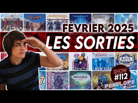 ON FAIT LE TRI des Sorties jeux de Février 2025 - PENELOPE SHOW #111 ] + Monotalk : des vieux jeux !