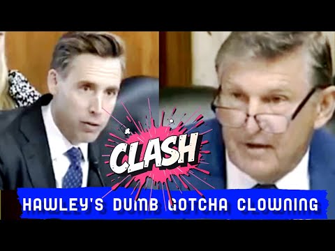 Joe Manchin Silences Josh Hawley’s Tantrum with Sharp Intervention – Hawley’s Outburst Ends in a !