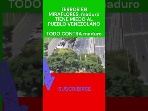 #CADA #DÍA MAS #SEGURIDAD EN #MIRAFLORES POR EL #TERROR DE #maduro A #PERDER EL #PODER #shorts