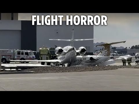 Plane collides with business jet on runway in Arizona leaving one dead