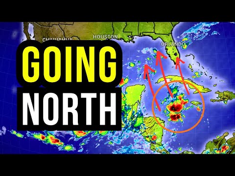 Tropical System moves North...