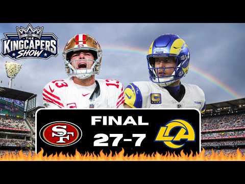 49ers DESTROY Rams 27-7 | Post-Game Reaction