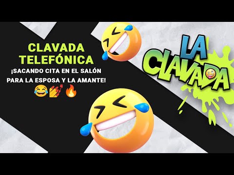 Clavada Telefónica: ¡Sacando Cita en el Salón para la Esposa y la Amante! | Enrique Santos