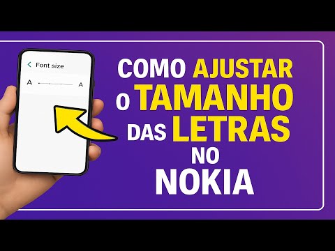 Como Ajustar o TAMANHO das LETRAS no NOKIA
