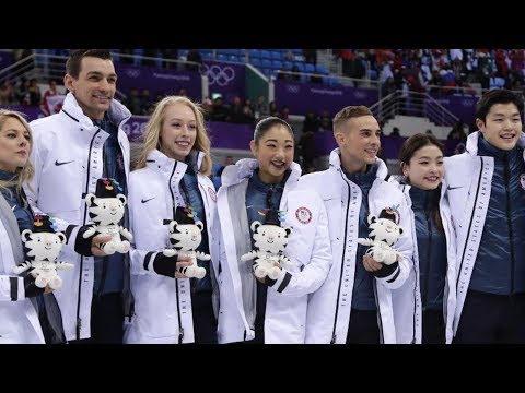 US figure skaters steal the show at Winter Olympics