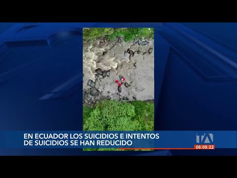 Se ha reducido las cifras de suicidios en el Ecuador