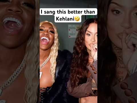 Why’d I sing this better than Kehlani 🤣💅🏾 #liveperformance #dance #funny