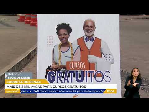 DF | Carreta do Senac disponibiliza inscrições para cursos gratuitos