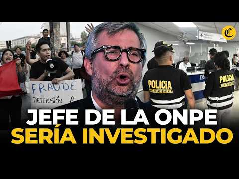 JNJ pide investigar a Piero Corvetto tras crisis electoral de la ONPE en Lima | El Comercio