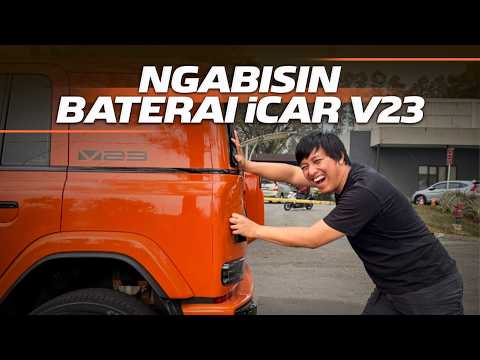 MARI KITA HABISKAN BATERAI iCAR V23 SAMPAI MOGOK!!