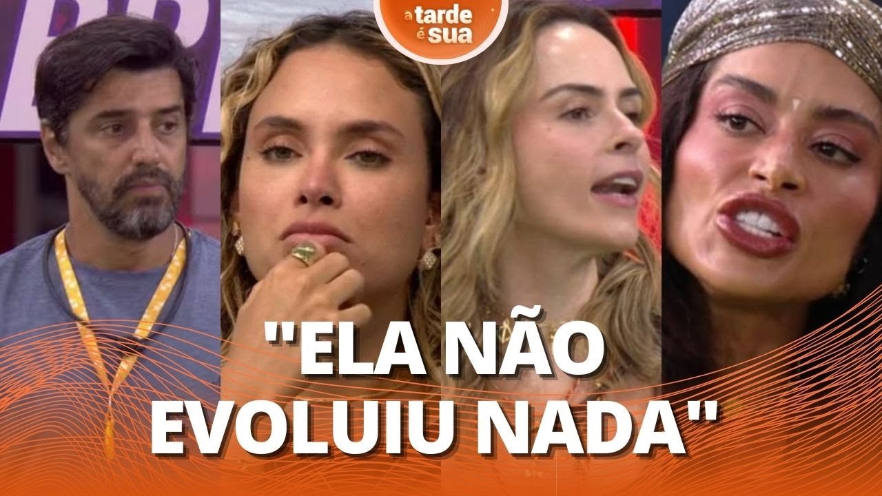 BBB26: Sarah Andrade “não soube perder nunca pra Juliette”, dispara Sonia Abrão