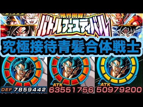 頑張ってバトルフェスティバルで育てた合体LRベジットブルーがこれだ！【ドッカンバトル】【Dragon Ball Z Dokkan Battle】