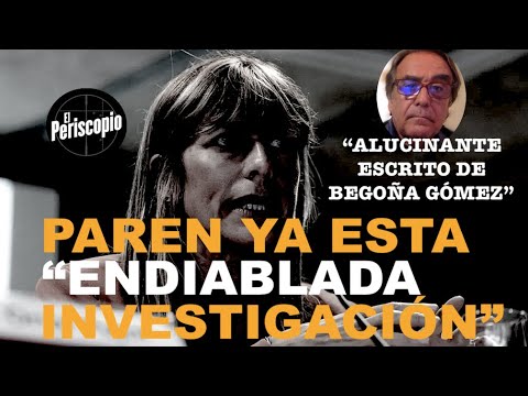 ¡BEGON?A NO PUEDE MA?S: DESESPERADA CARTA A LA AUDIENCIA DE MADRID PARA QUE CIERRE EL CASO YA!