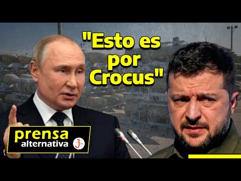 Misiles rusos se firman Crocus y fulminan Ucrania