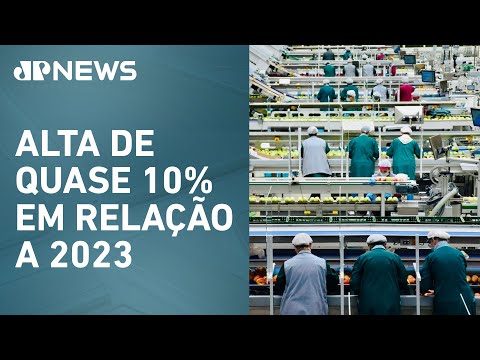 Setor de alimentos registra faturamento de R$ 1,2 trilhões em 2024