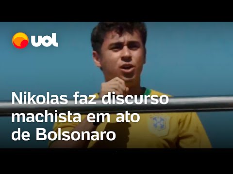 Ato de Bolsonaro: Nikolas faz discurso machista: 'Esse país precisa de homens com testosterona'