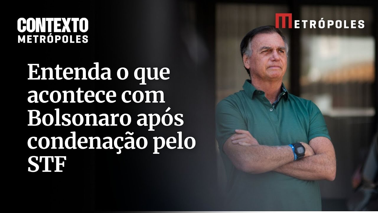 Entenda o que acontece com Bolsonaro após condenação pelo STF