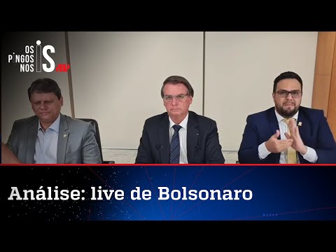 Análise da live de Jair Bolsonaro de 13/01/22