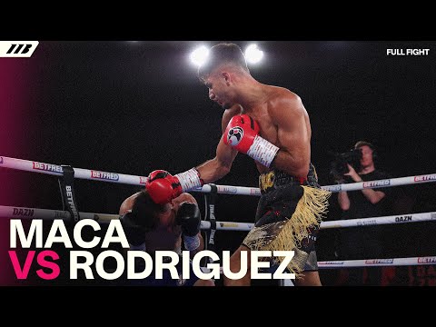 The Mac Attack 💥 Adam Maca Scores Another TKO, Now 2-0 As A Pro | Matchroom Boxing