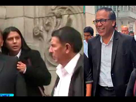 Roberto Sánchez acudió a Palacio junto a hermano y cuñada de Pedro Castillo