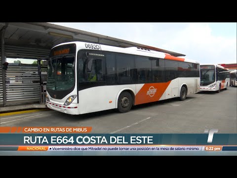 Mi Bus implementa cambios en rutas de San Miguelito
