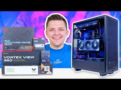 Ultimate RTX 5080 & Ryzen 9950X3D Gaming PC Build! 🙌