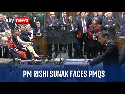 PMQs: Prime Minister Rishi Sunak faces questions by MPs