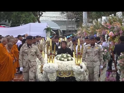 Cremation ceremony for Thai bus fire deaths held in victims' home province