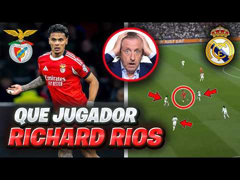 PRENSA ESPAÑOLA se RINDE al COLOMBIANO RICHARD RIOS vs REAL MADRID BENFICA en UCL